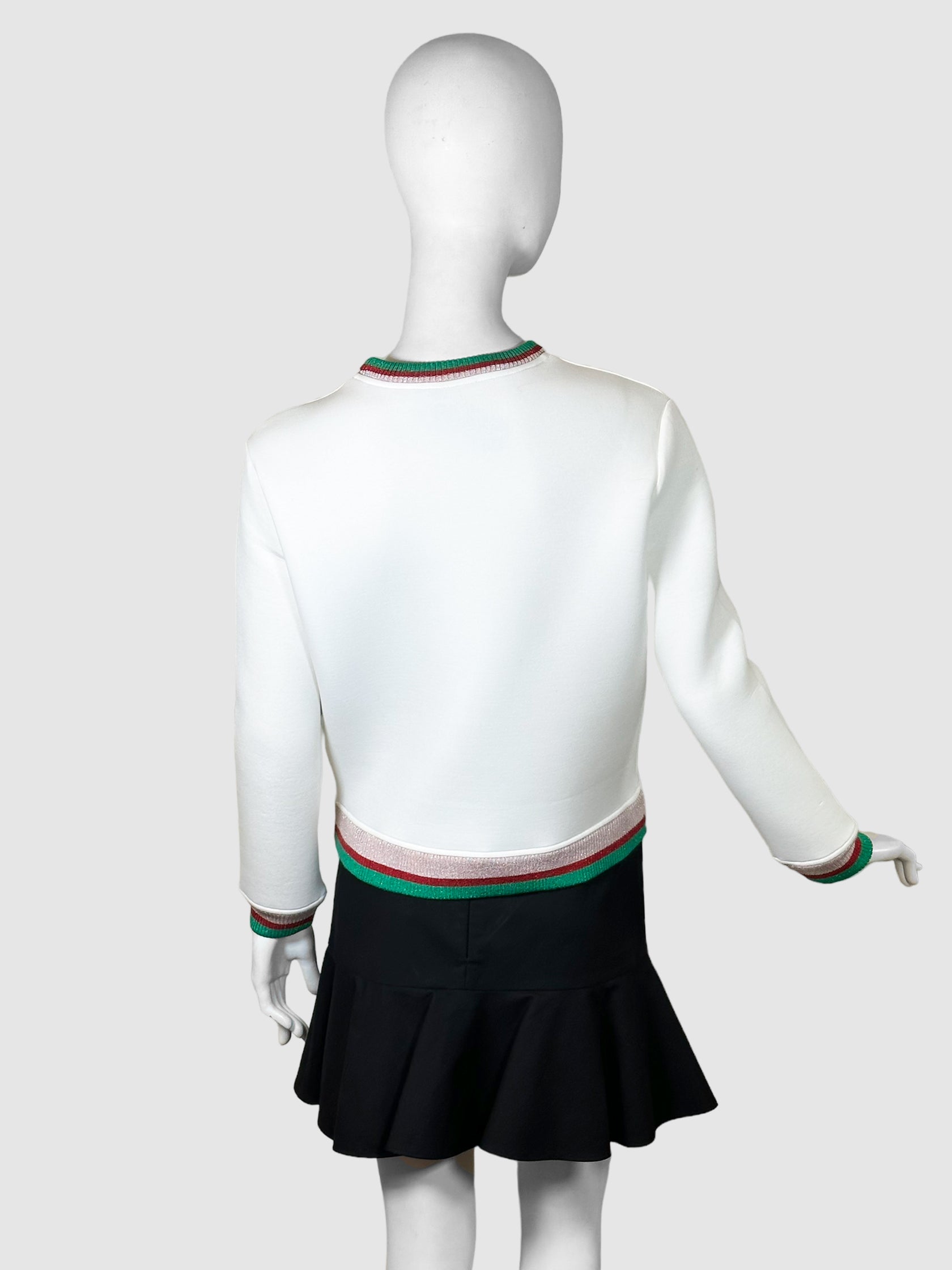 Maje Parrot Embroidery Sweatshirt - Size 1(S)