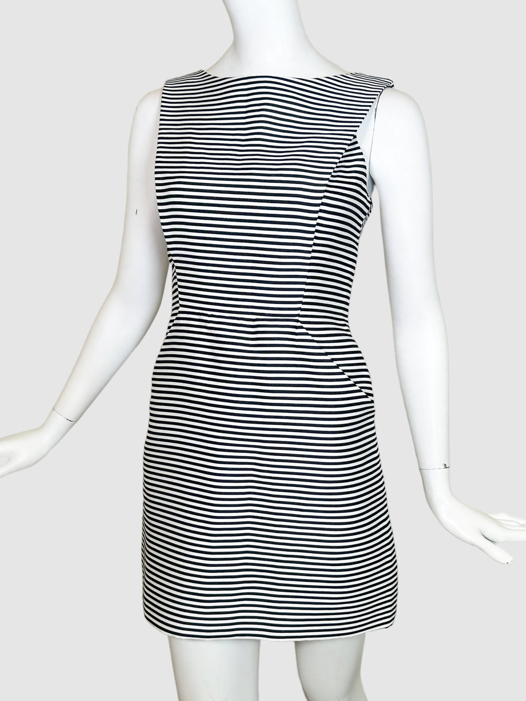 Armani Exchange Striped Sleeveless Mini Dress - Size 0
