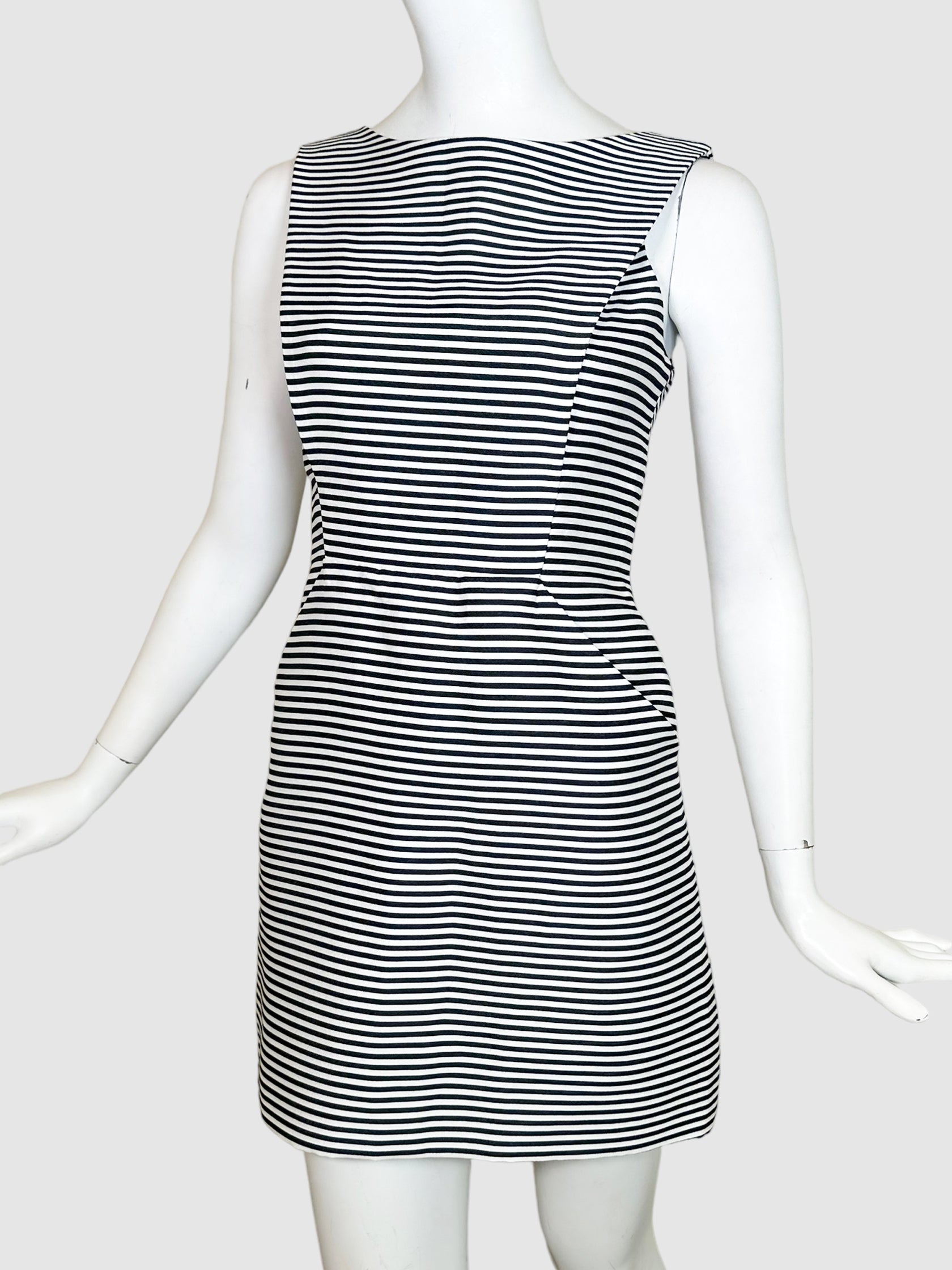 Armani Exchange Striped Sleeveless Mini Dress - Size 0