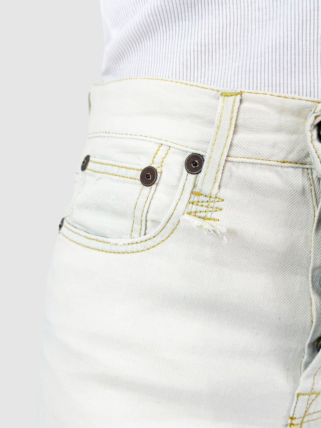 High Rise Capri Jeans