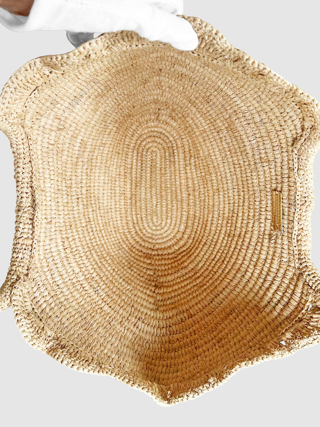 Embellished Basket Bag