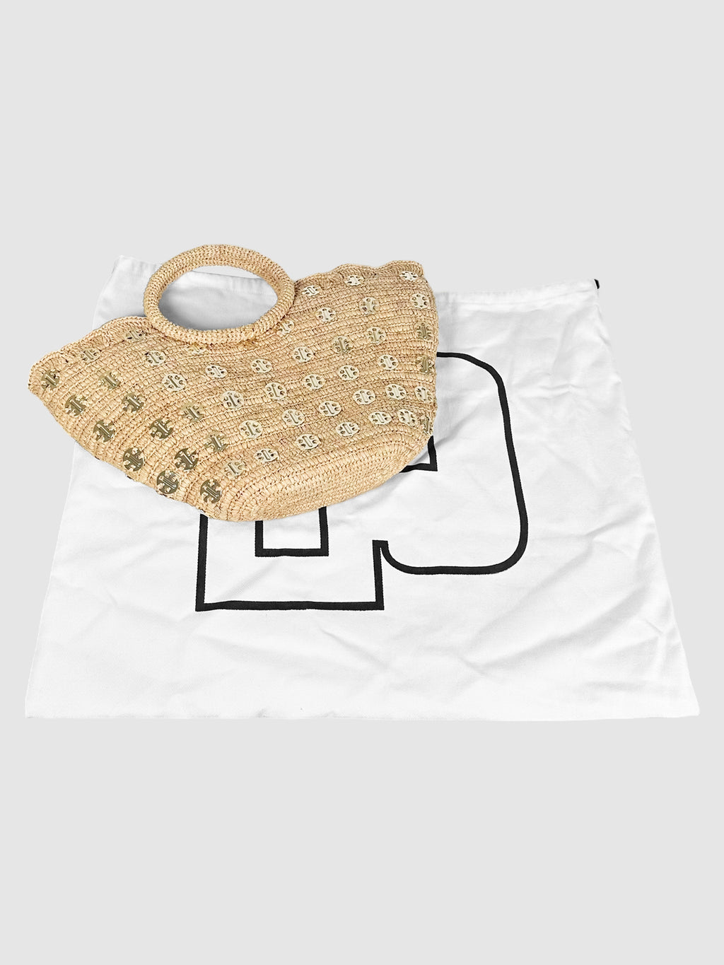 Embellished Basket Bag