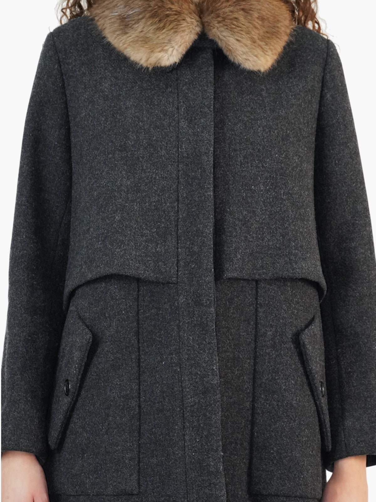 Beaver Collar Coat
