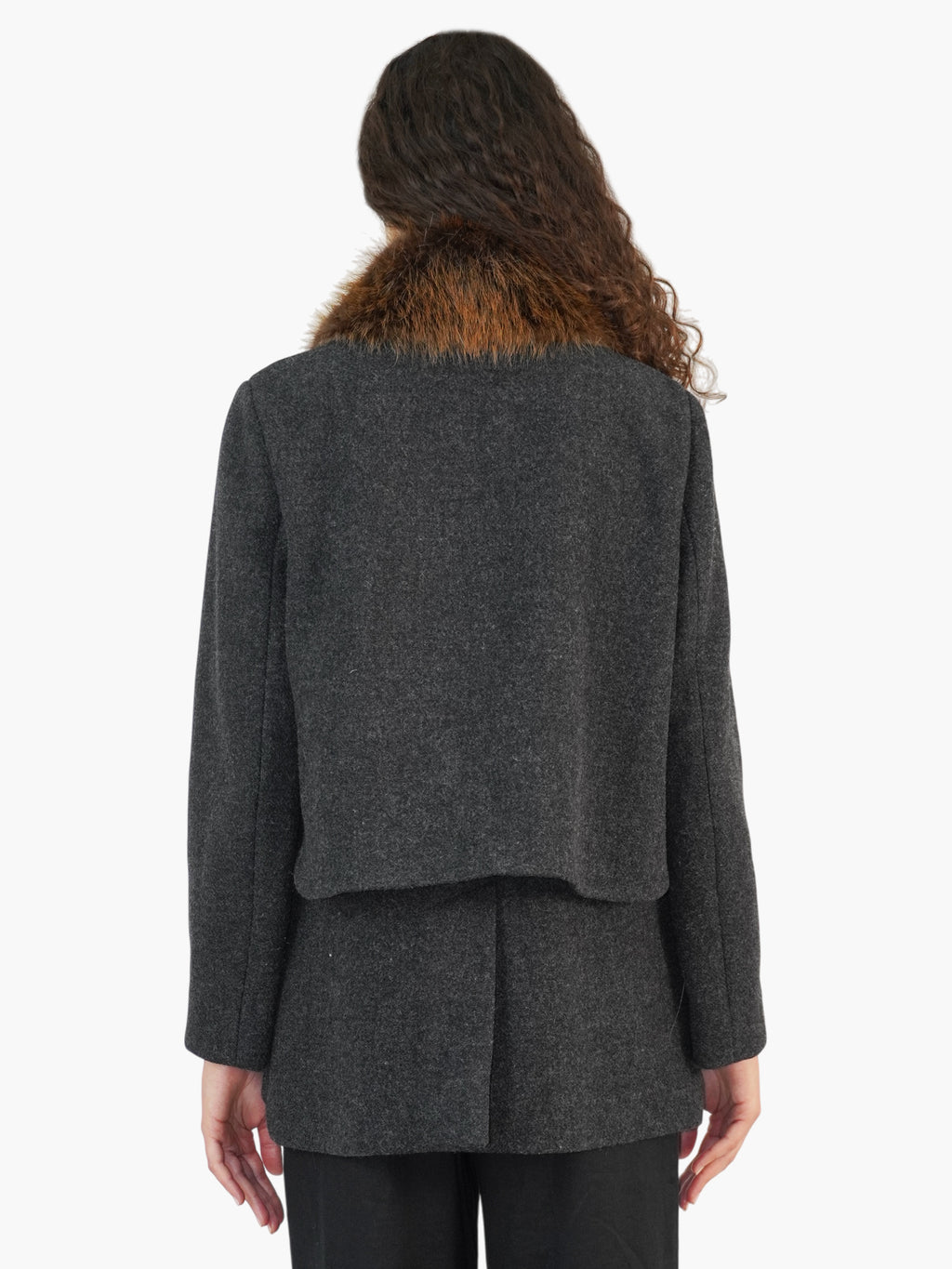 Beaver Collar Coat