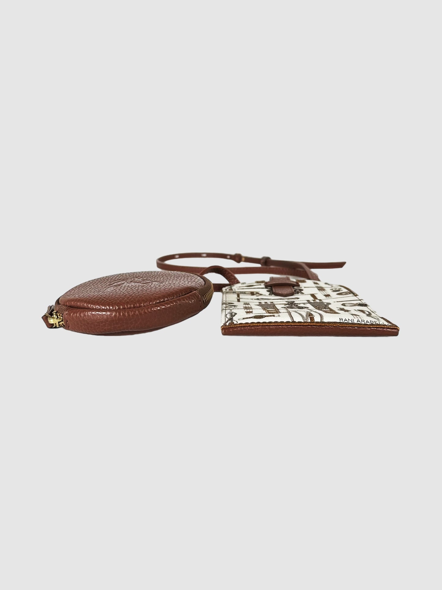 Leather Telephone and Airpod Case Set