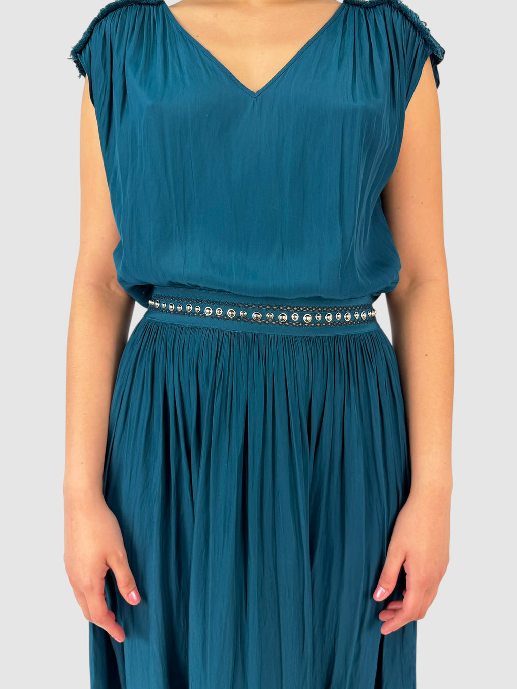April Draped Dress