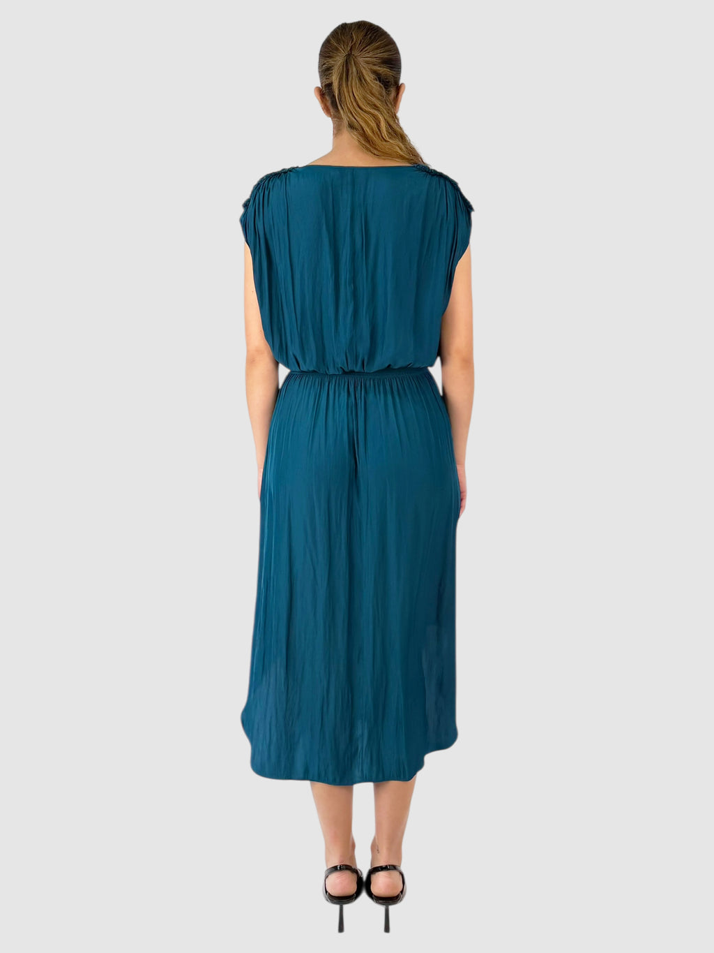 April Draped Dress