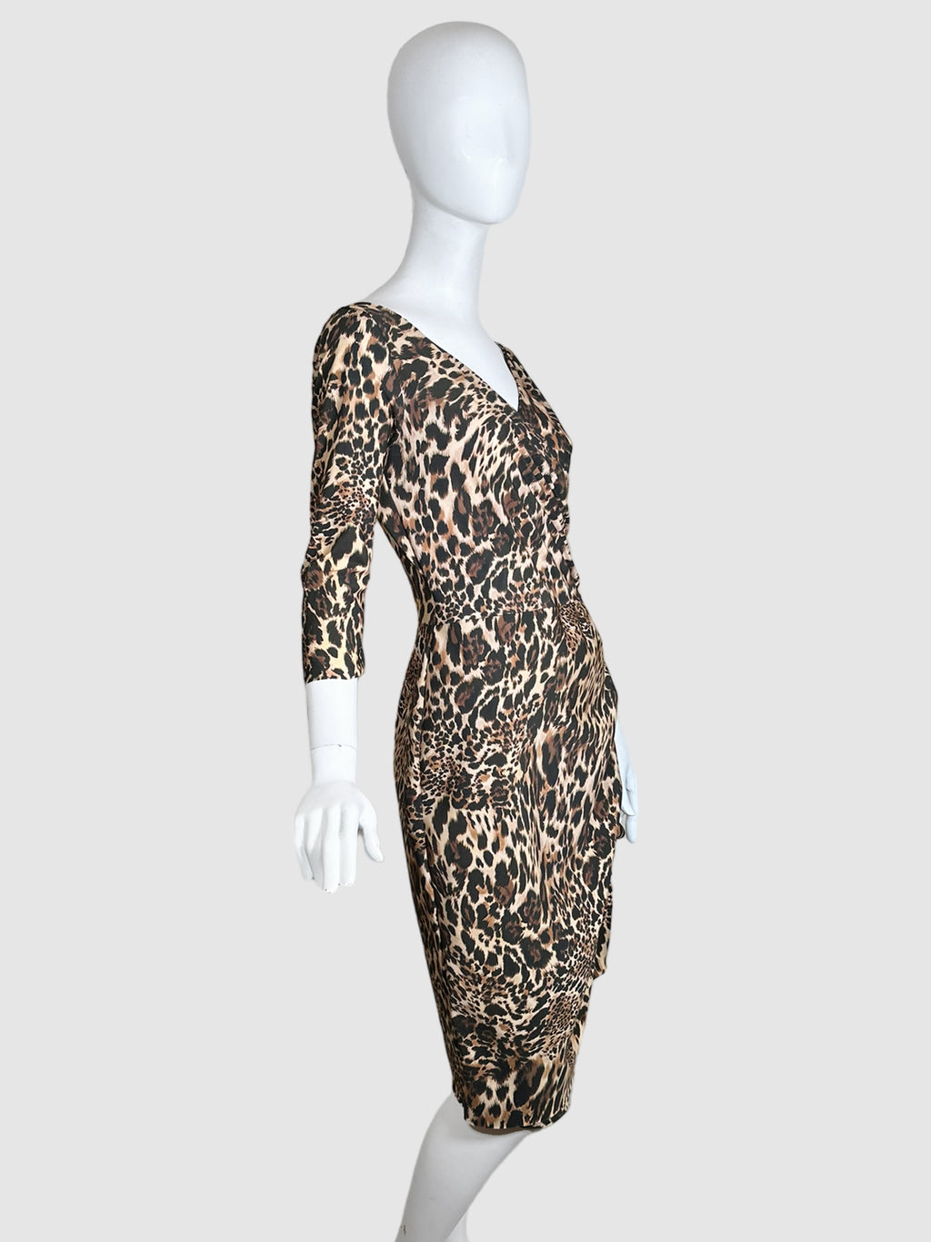 Animal Print Dress - Size S/M