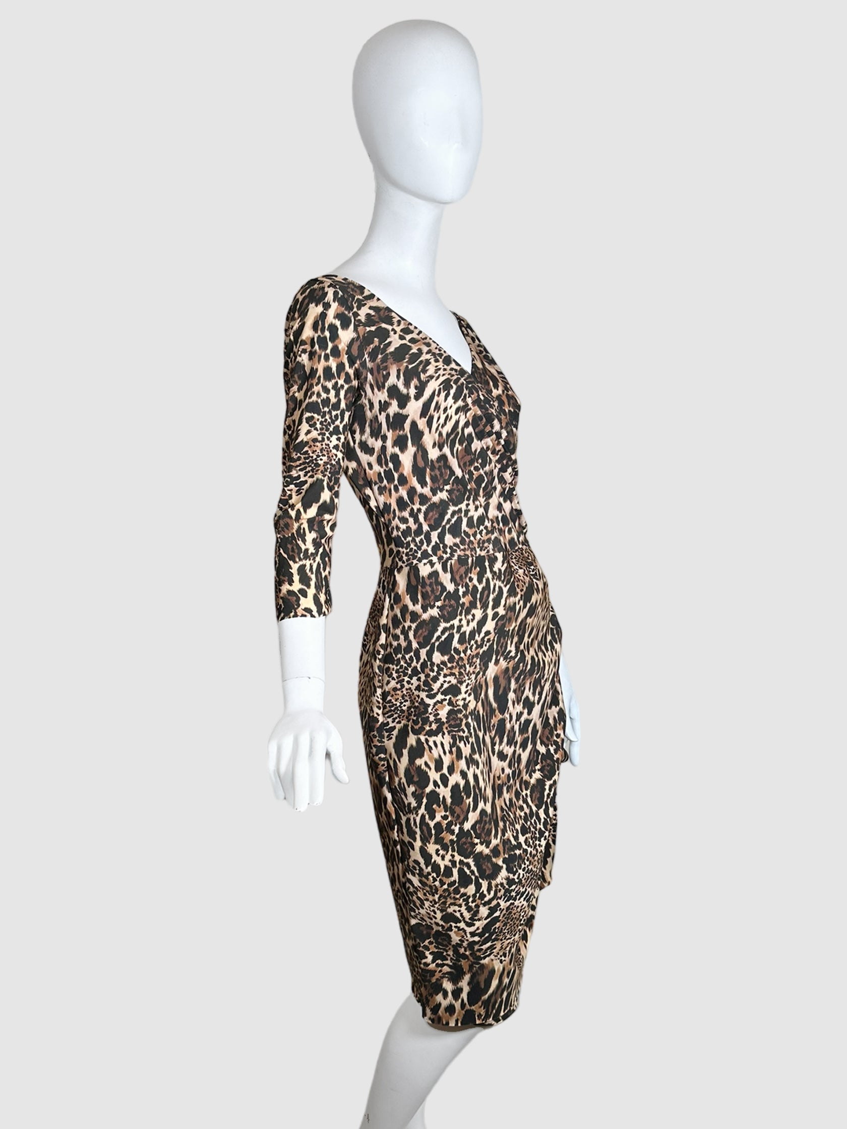 Animal Print Dress - Size S/M