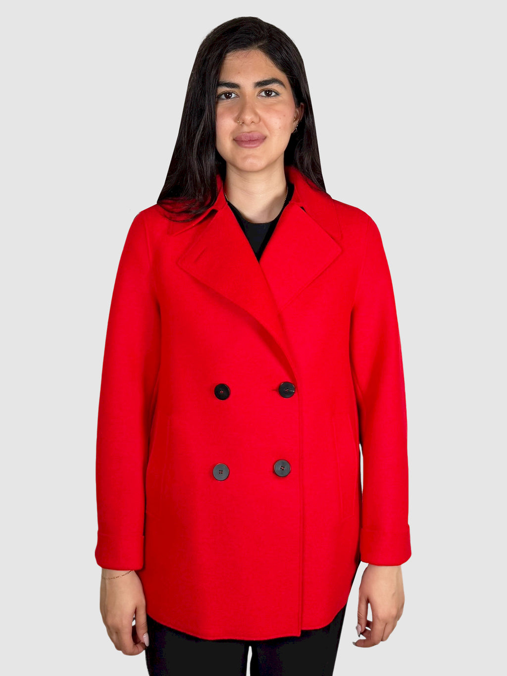 Double-Breasted Coat