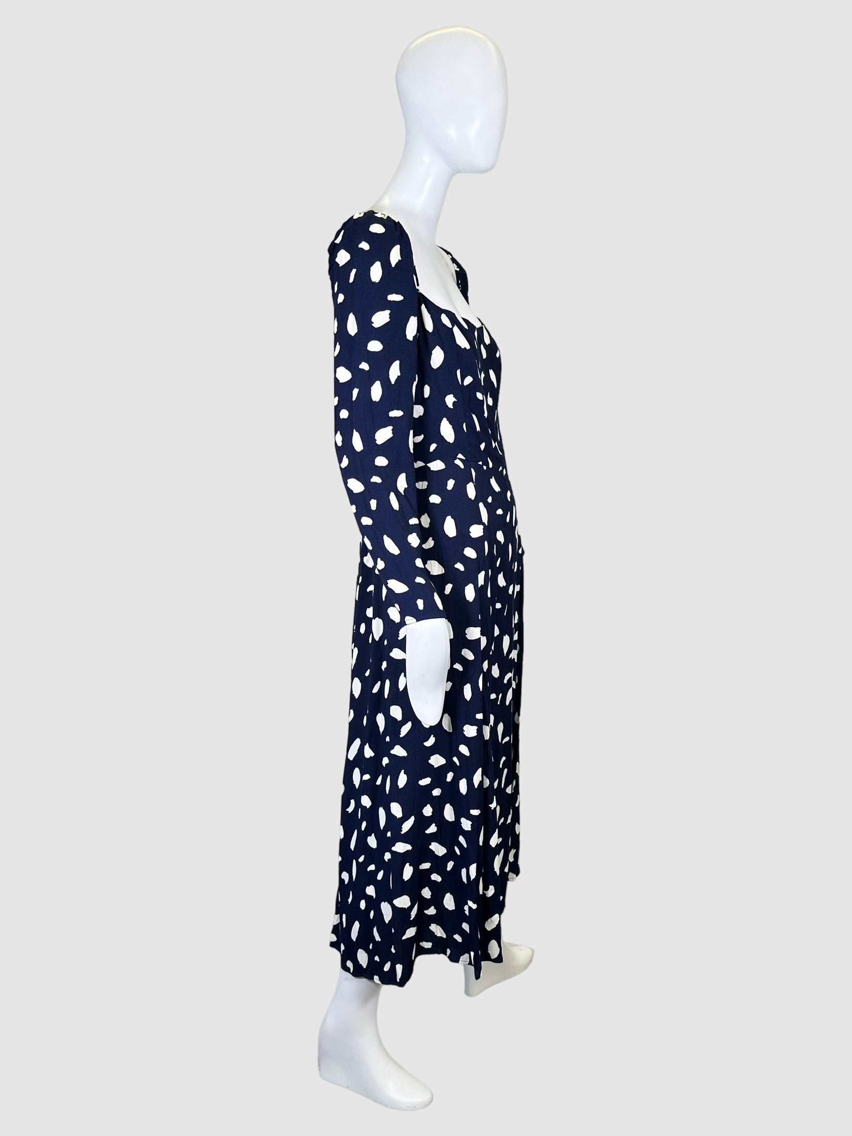 Reformation Polka Dot Dress - Size 10