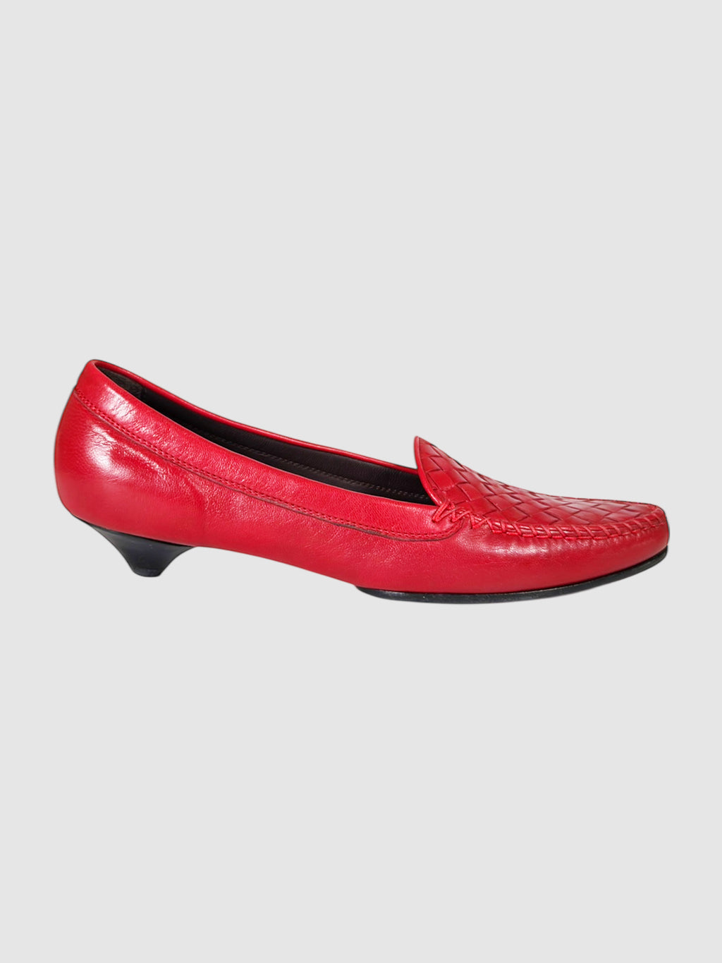 Intrecciato Leather Loafers
