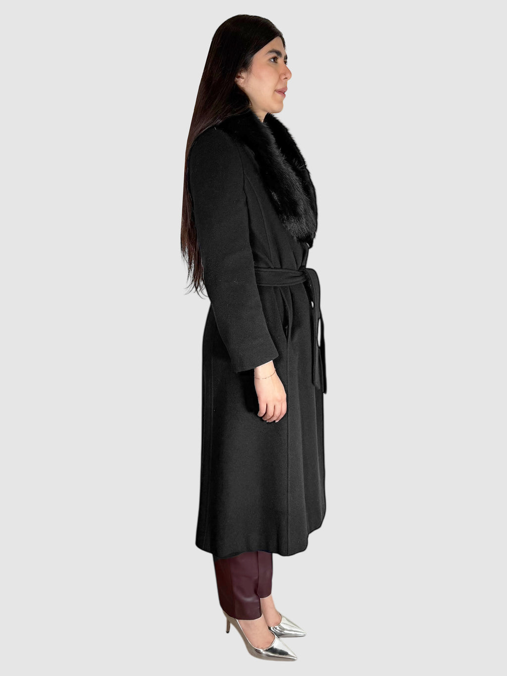 Cashmere Belted Coat