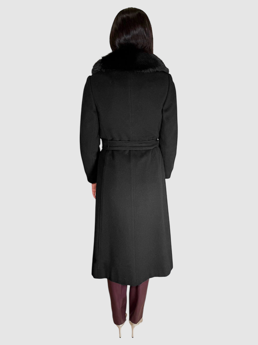 Cashmere Belted Coat