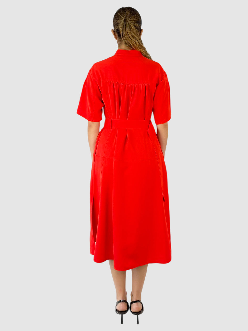 Belted Midi Dress