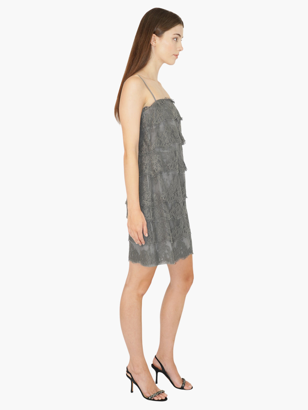 Tiered Lace Dress