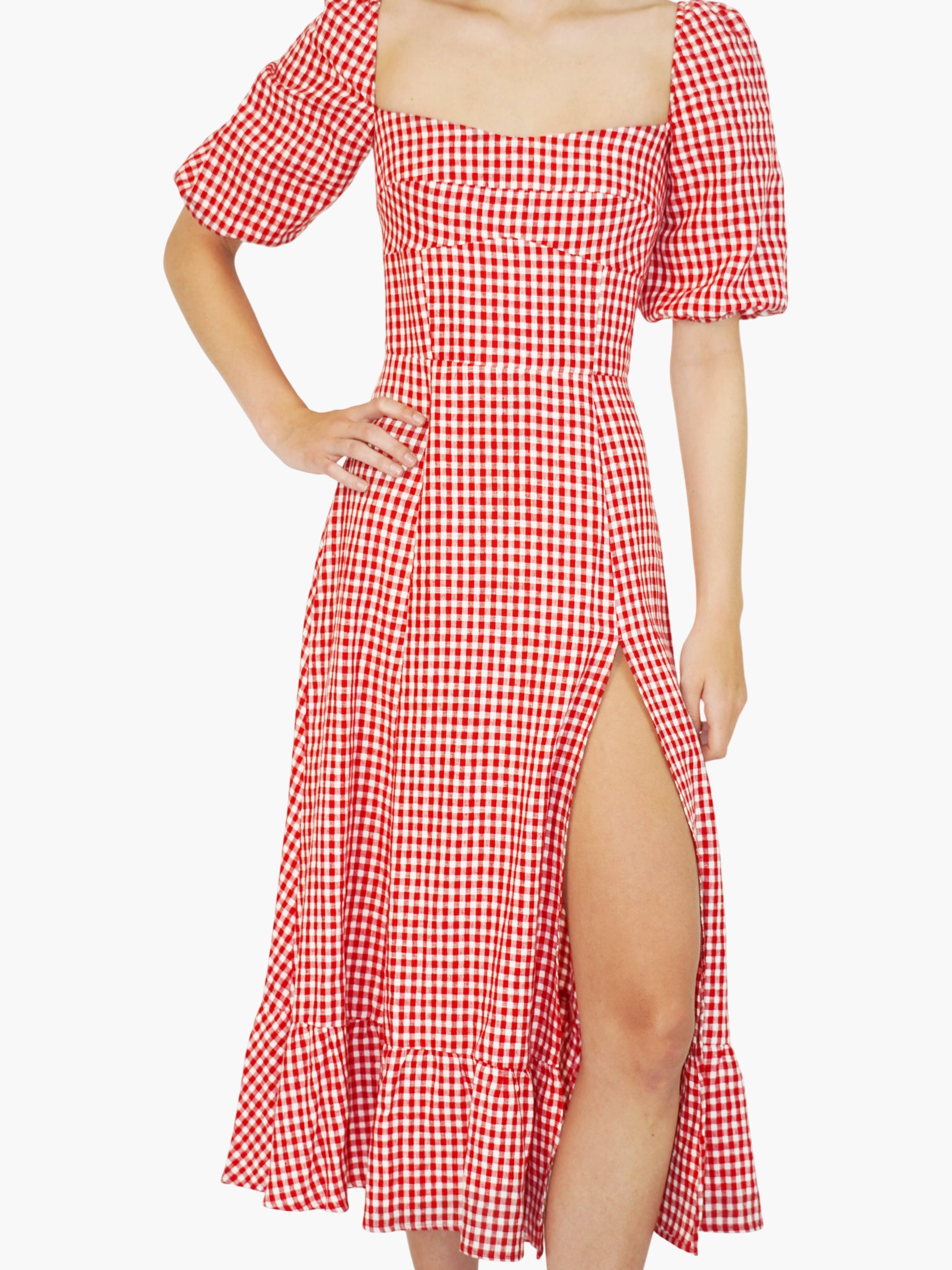 Gingham Belgium Dress