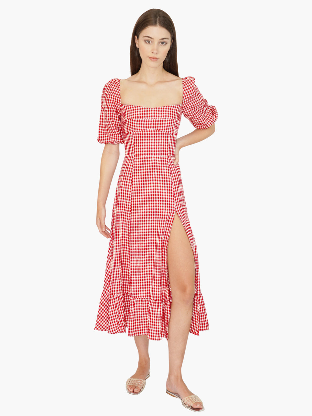 Gingham Belgium Dress