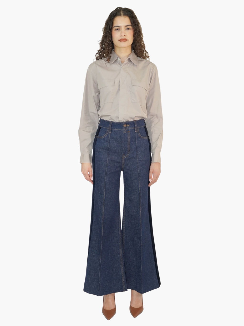 Kaleidoscope Flare Jeans