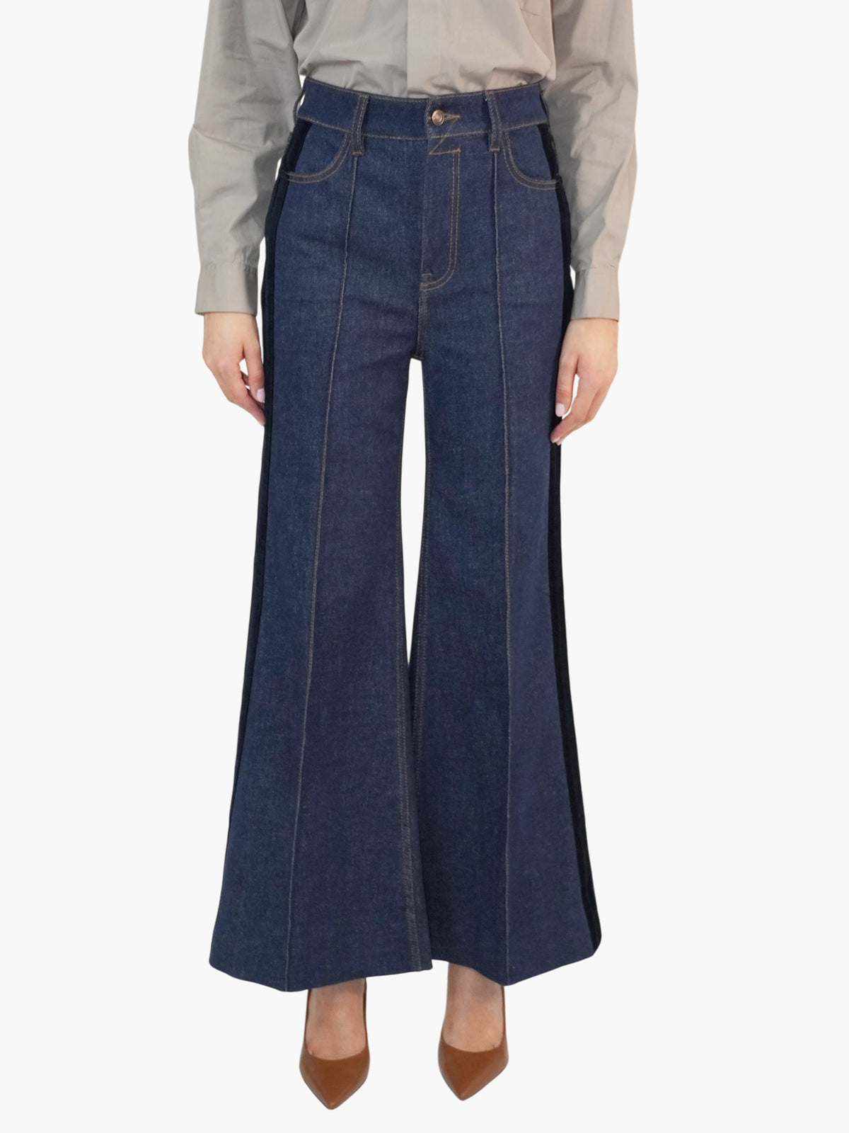 Kaleidoscope Flare Jeans
