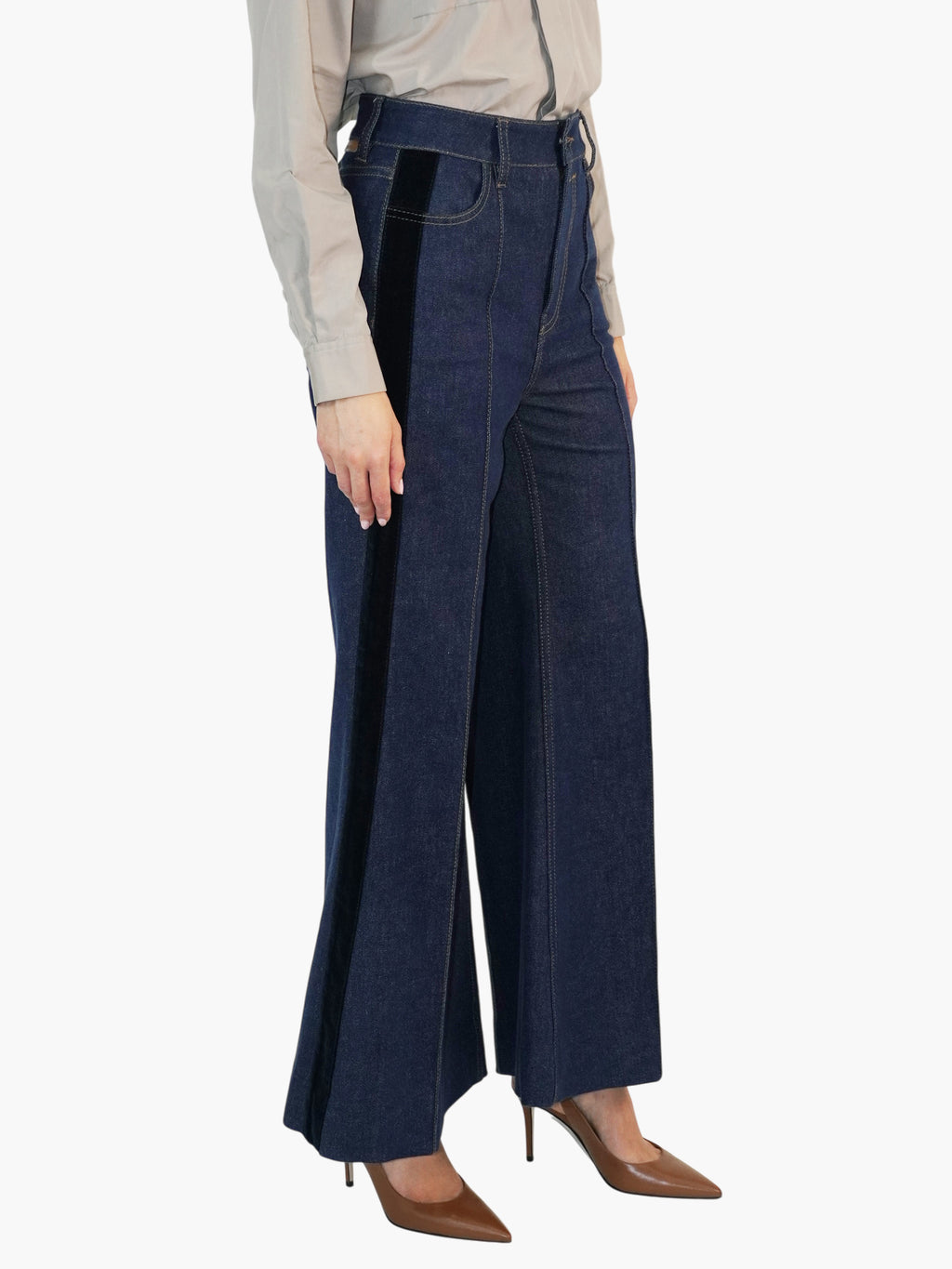 Kaleidoscope Flare Jeans