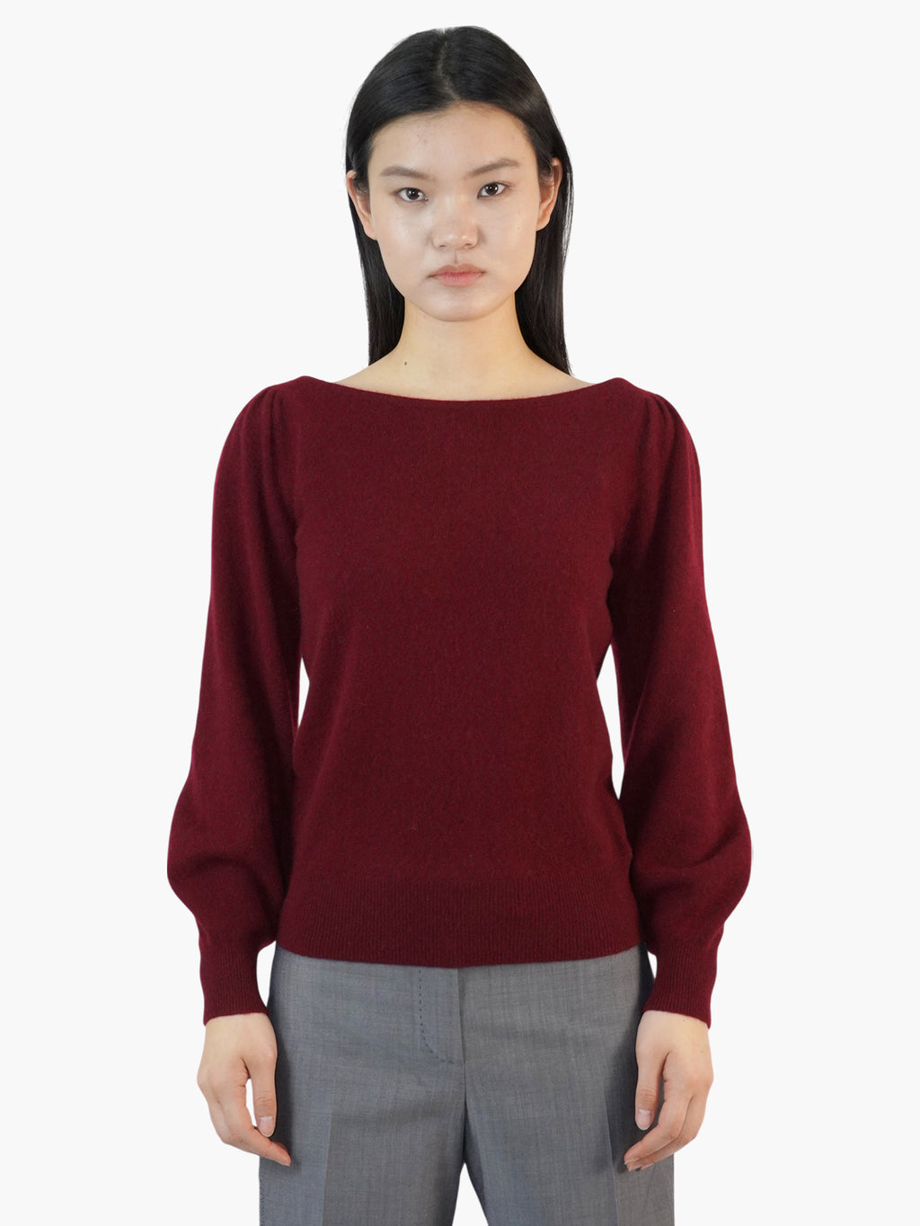 Cashmere Boat Neck Sweater