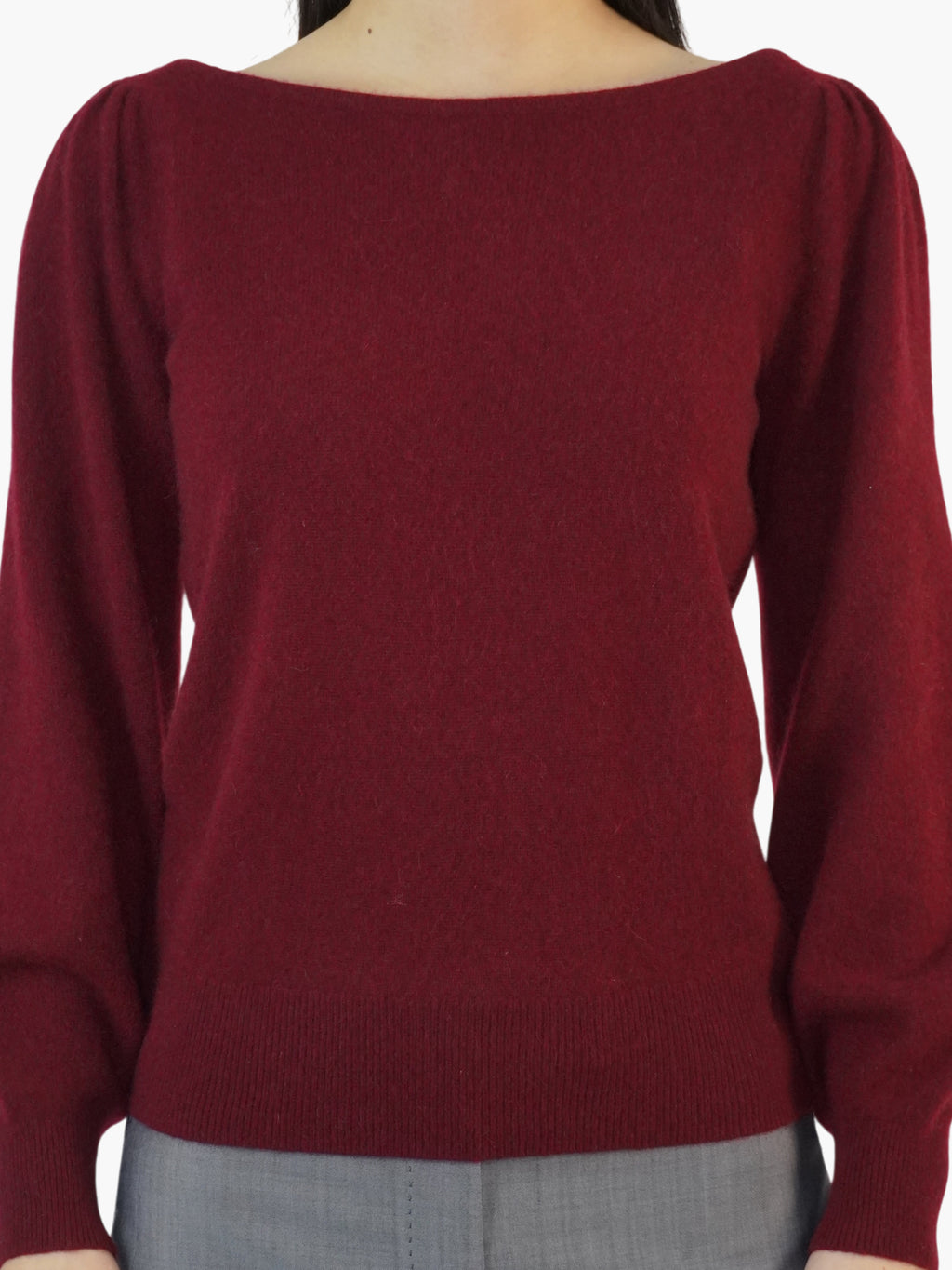 Cashmere Boat Neck Sweater