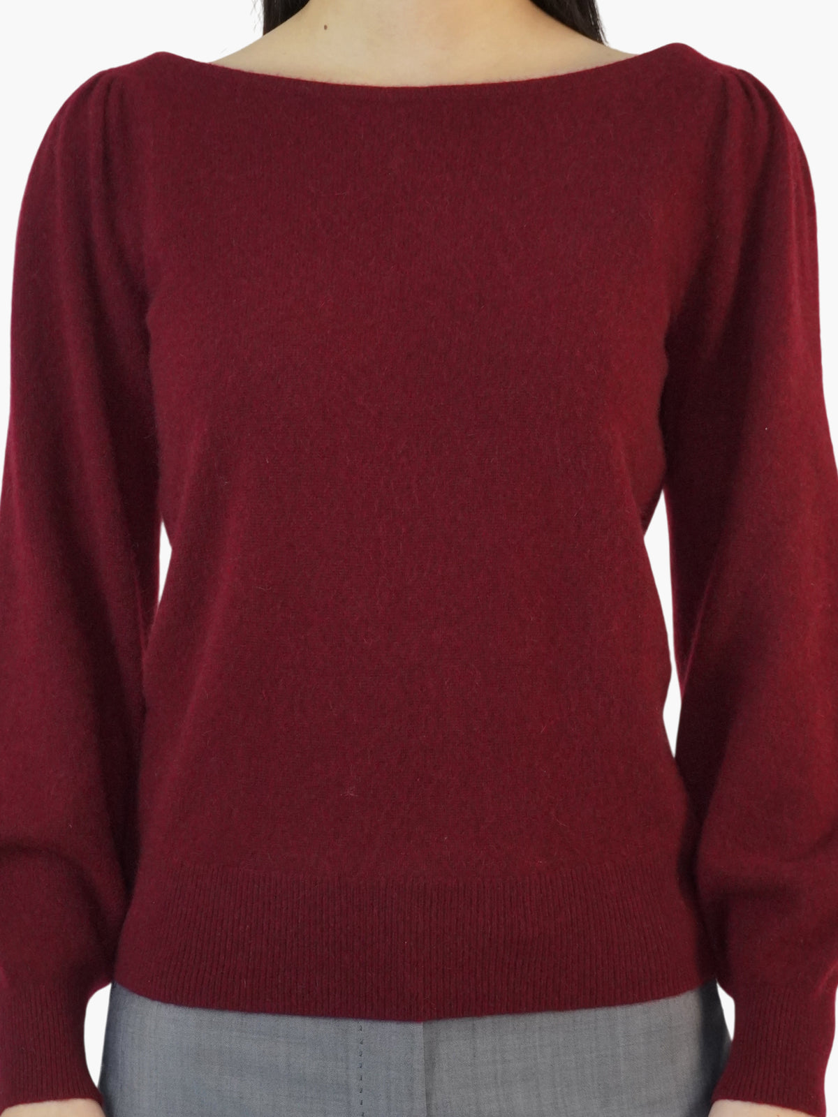 Cashmere Boat Neck Sweater