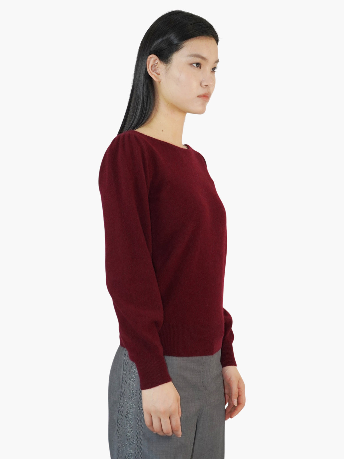 Cashmere Boat Neck Sweater