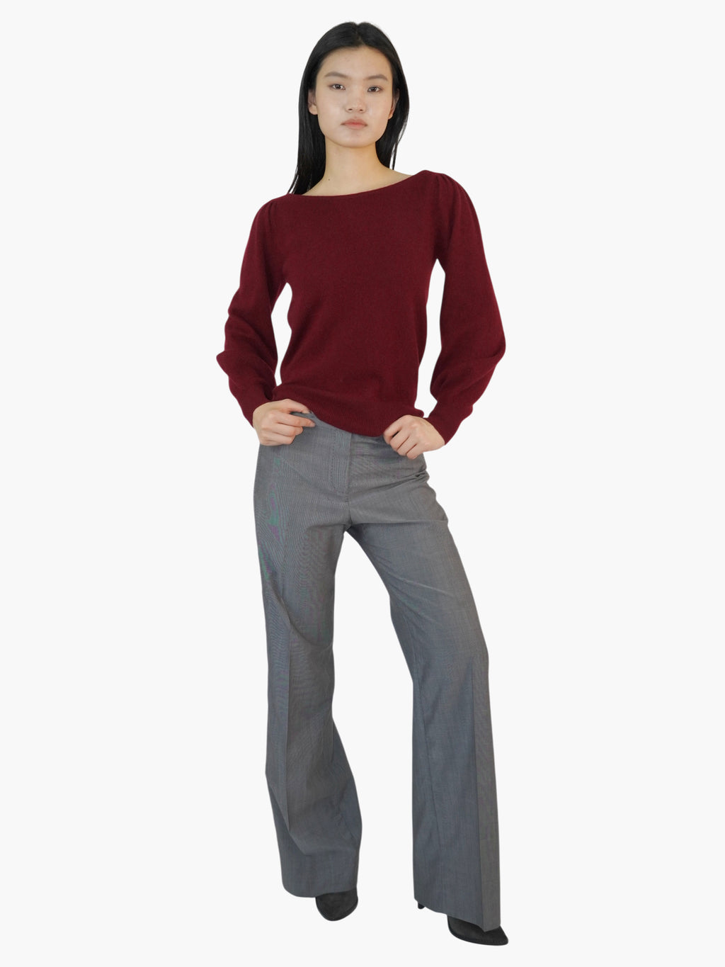 Cashmere Boat Neck Sweater