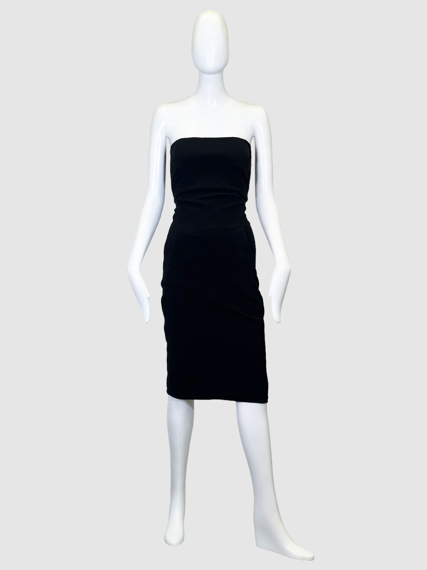 Strapless Textured Dress - Size 4