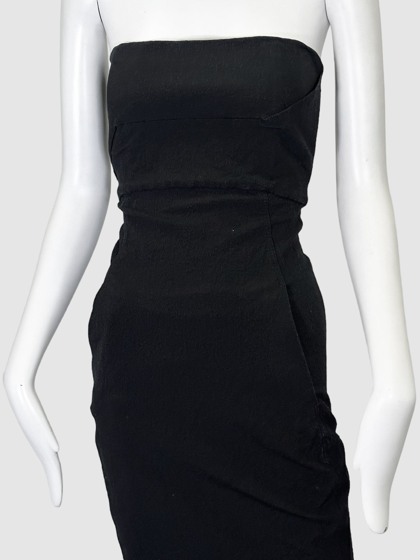 Strapless Textured Dress - Size 4