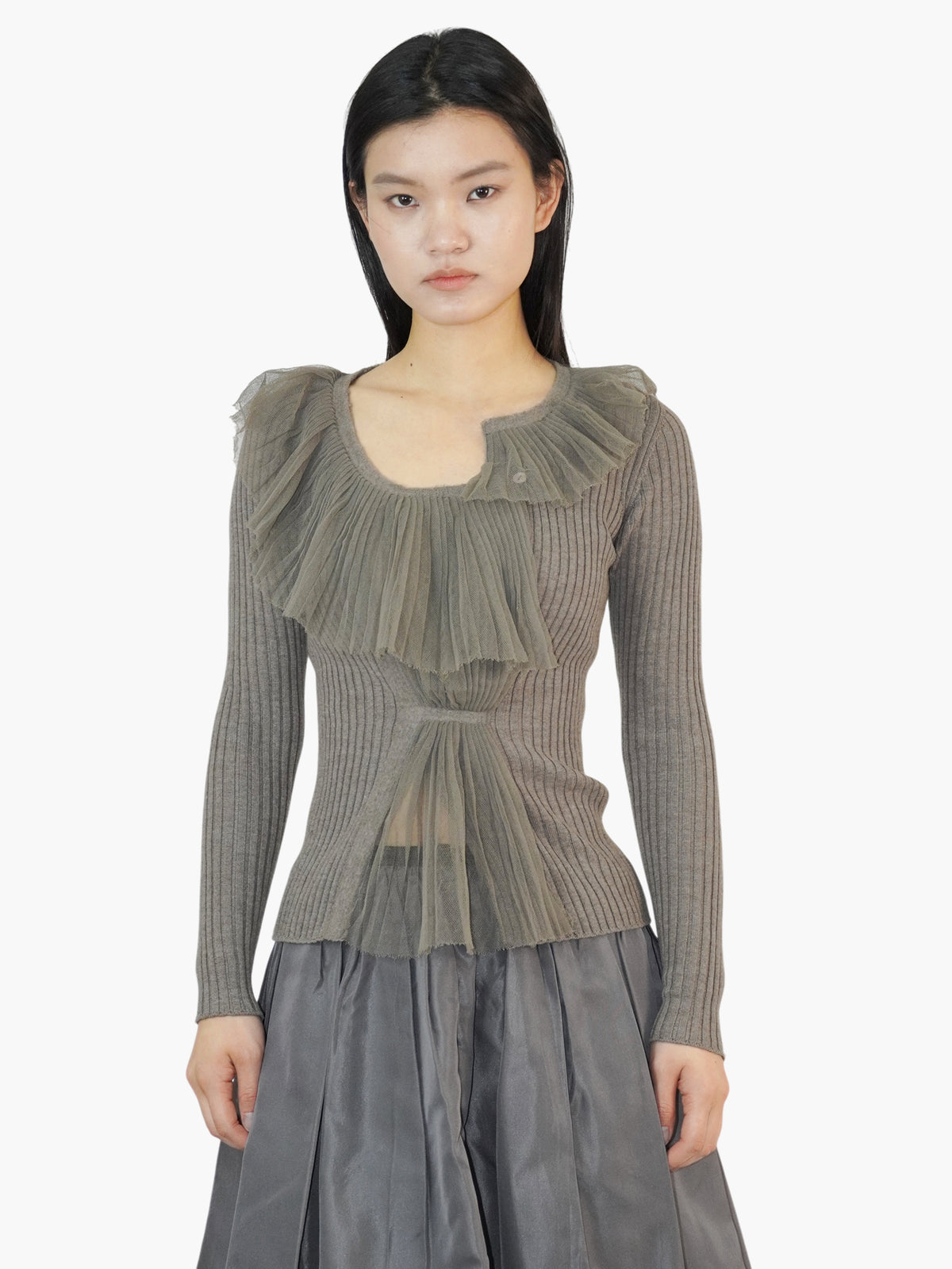 Wool Ribbed Sweater