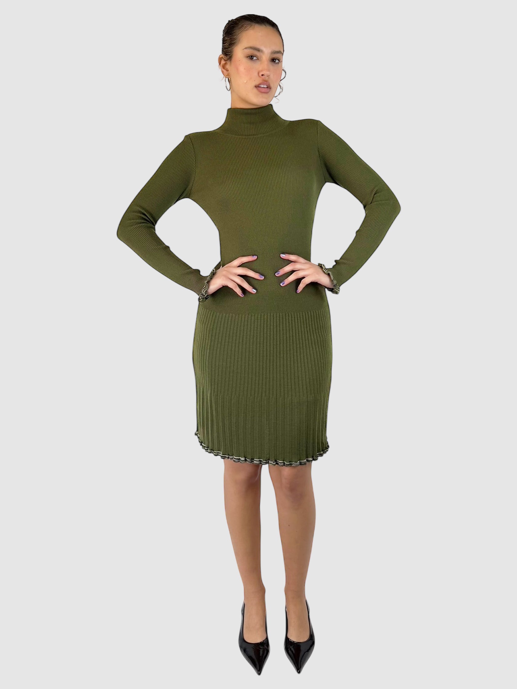 Ribbed Knit Dress