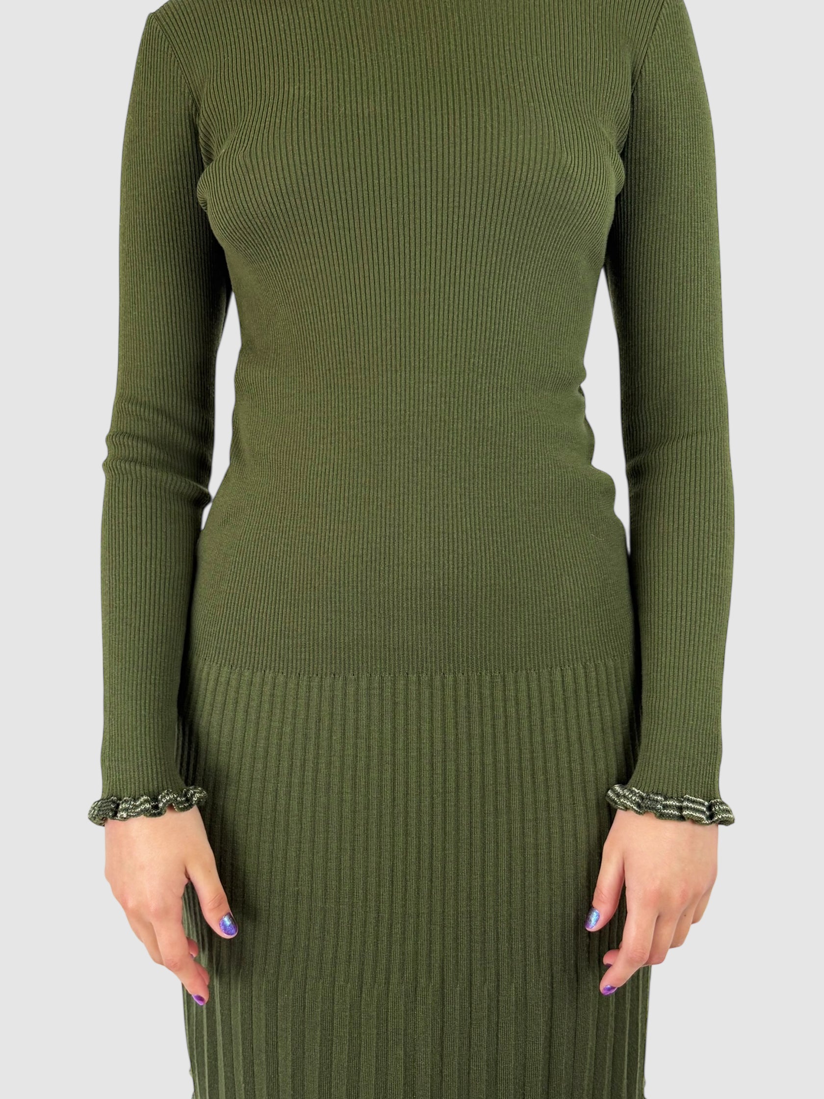 Ribbed Knit Dress