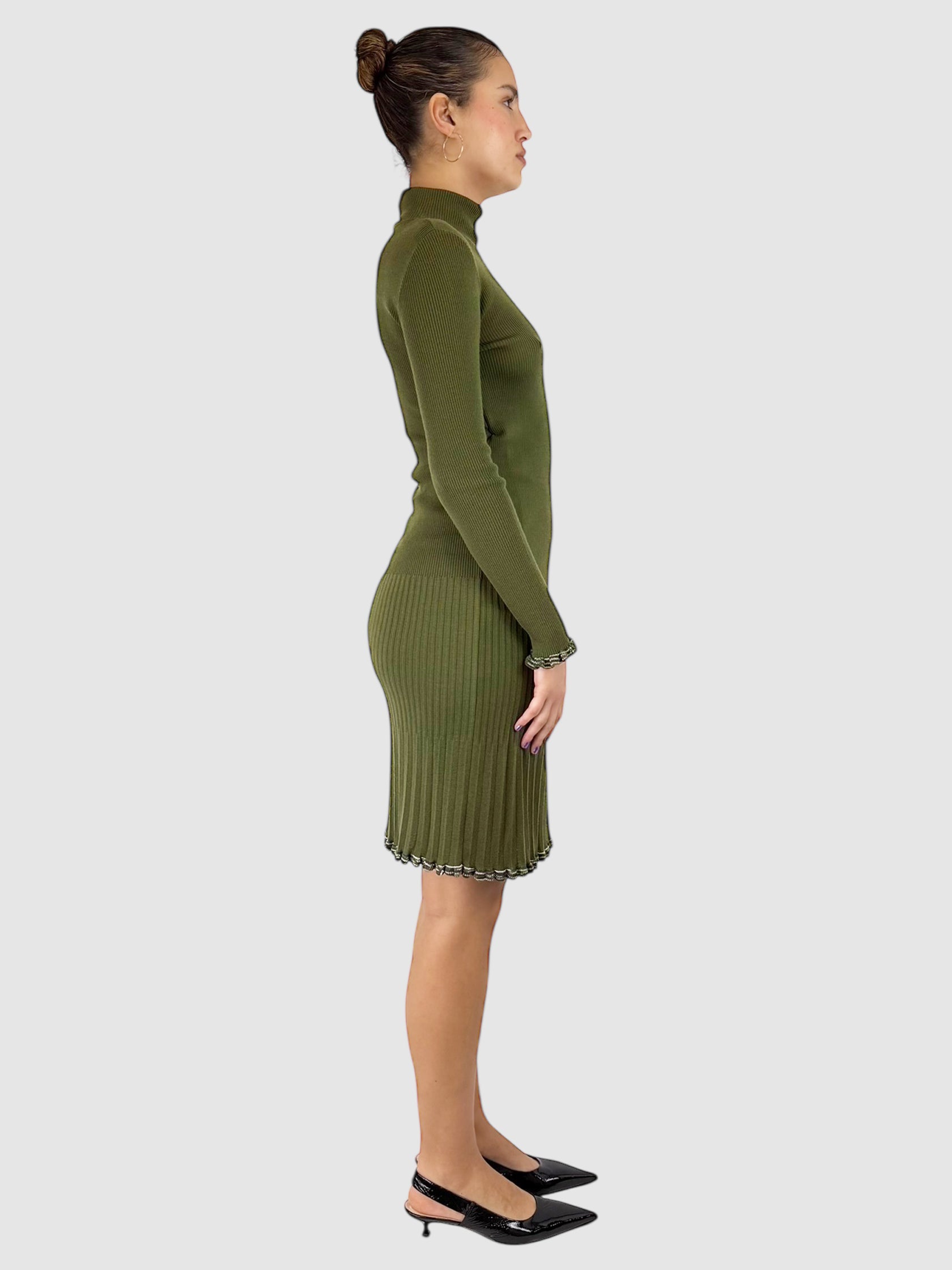 Ribbed Knit Dress