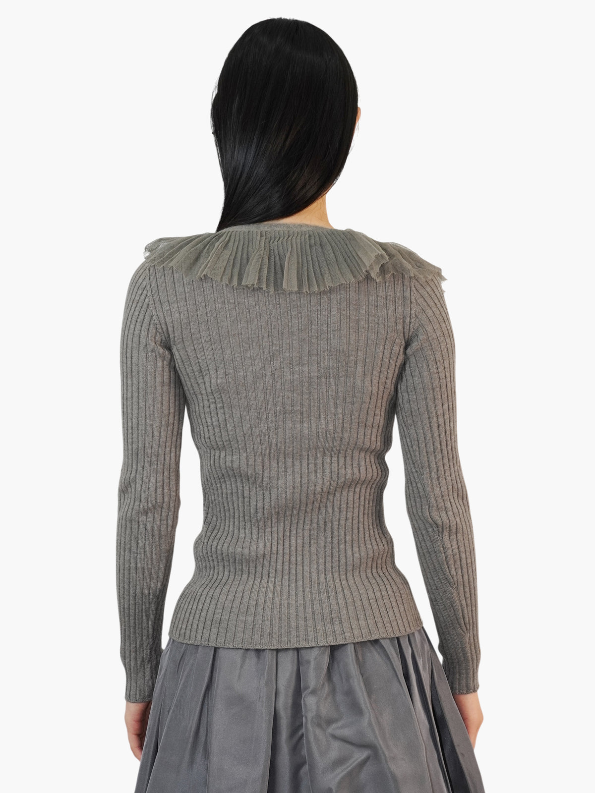 Wool Ribbed Sweater