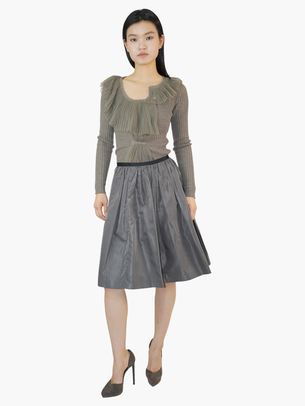 Wool Ribbed Sweater
