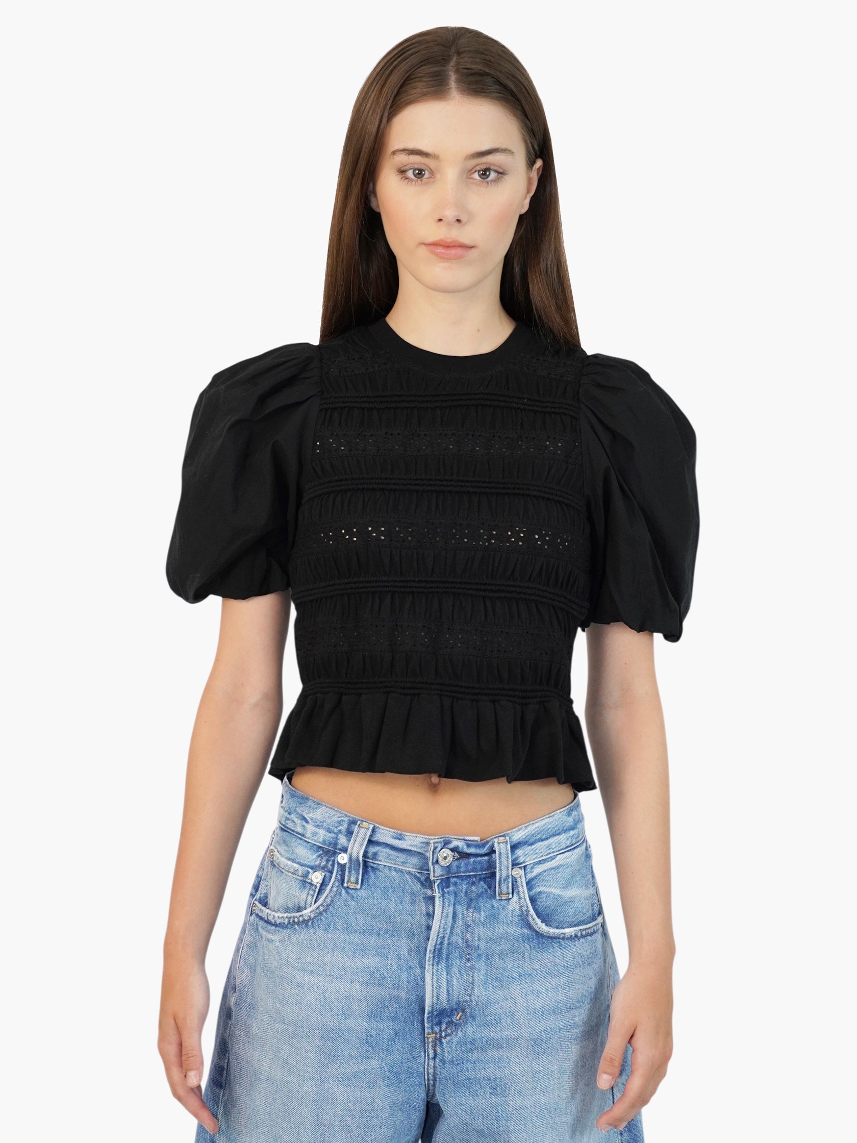 Rita Eyelet Top