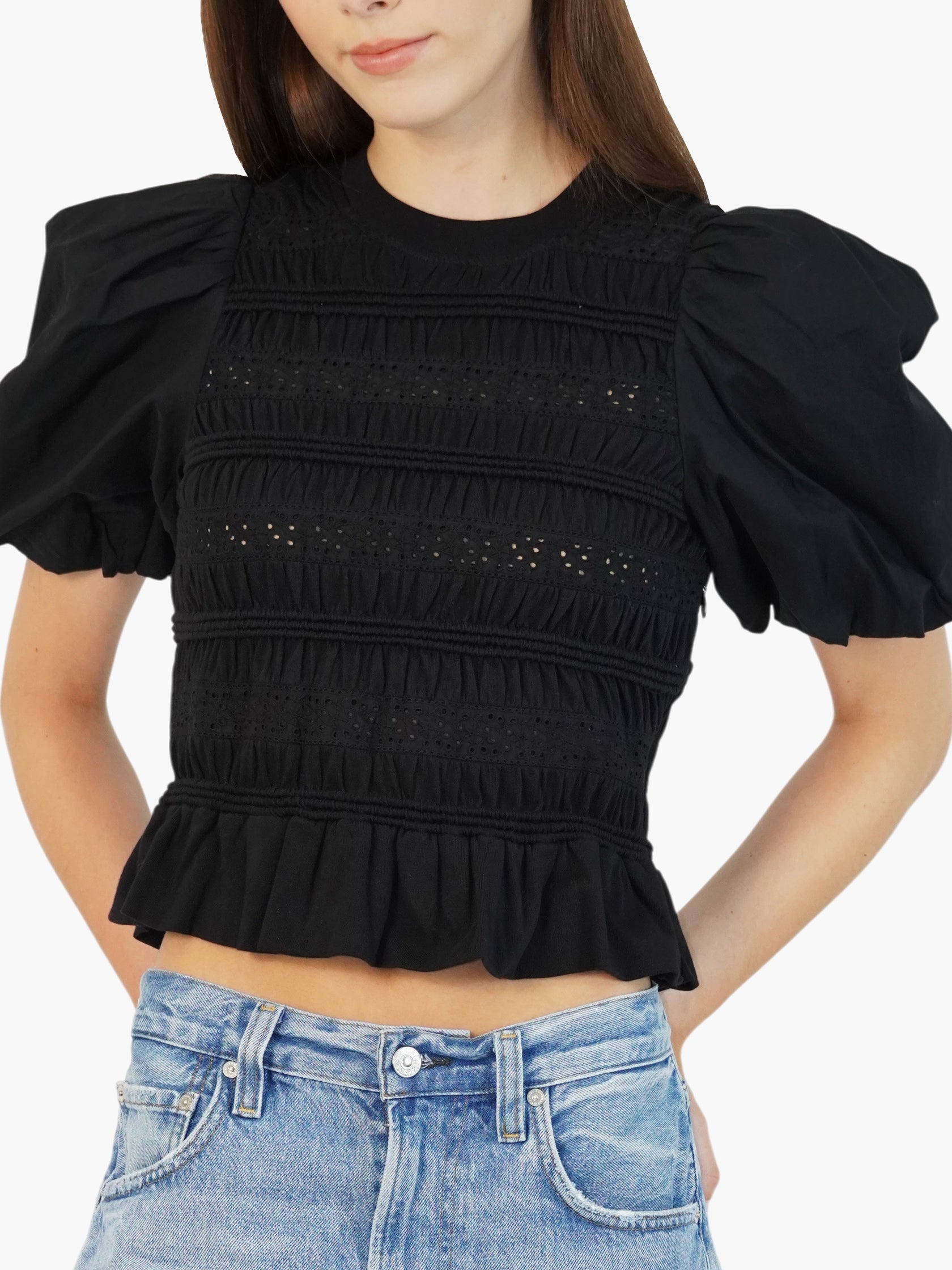 Rita Eyelet Top