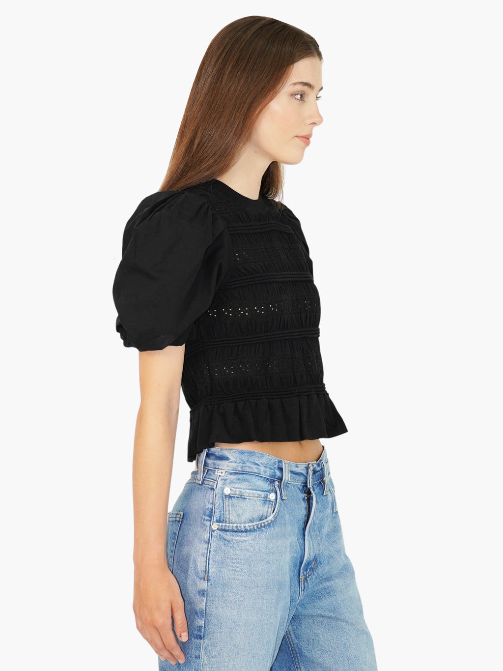Rita Eyelet Top