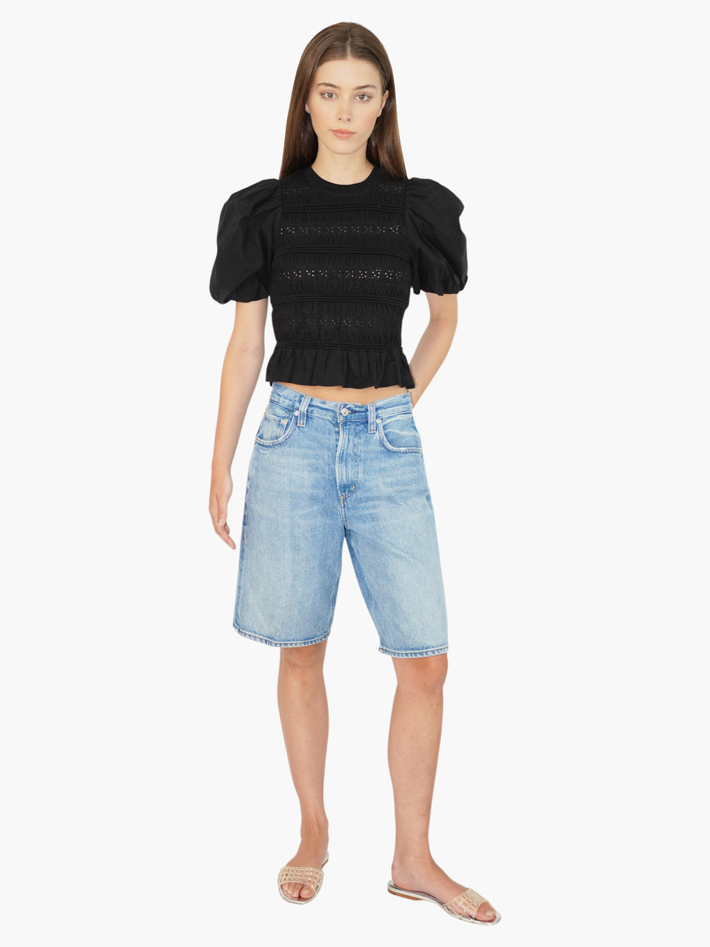 Rita Eyelet Top