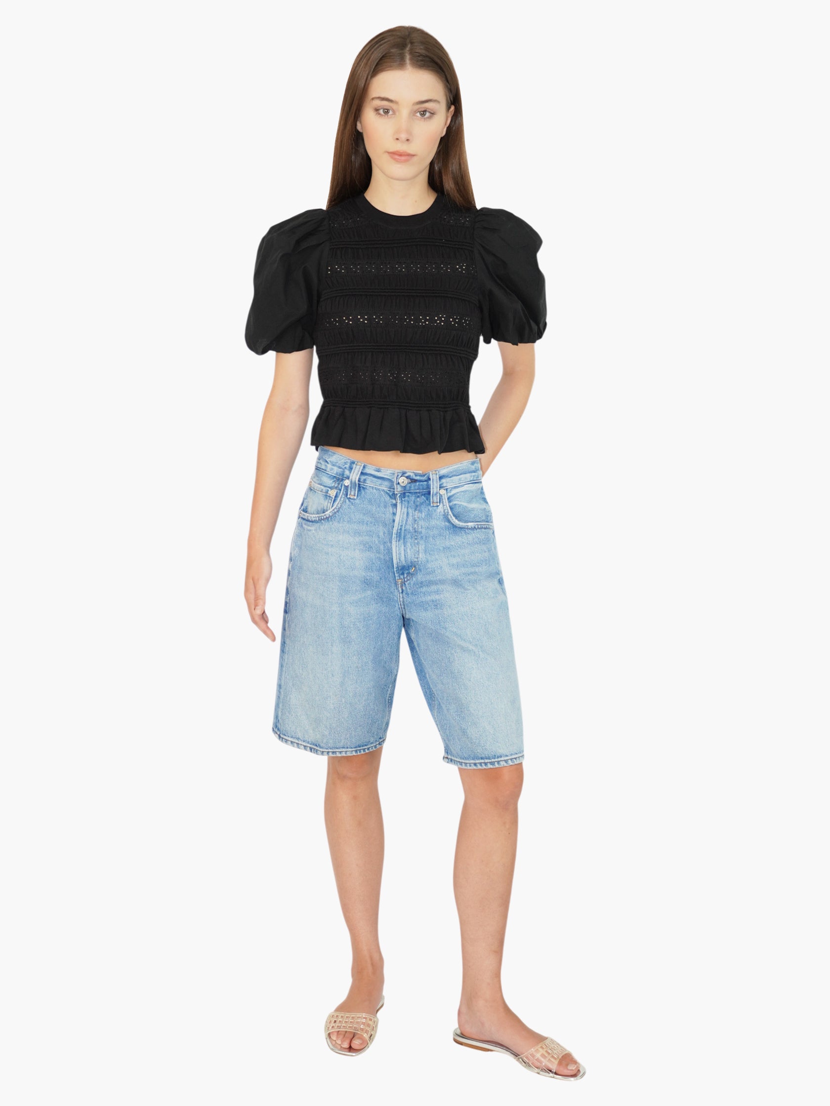Rita Eyelet Top
