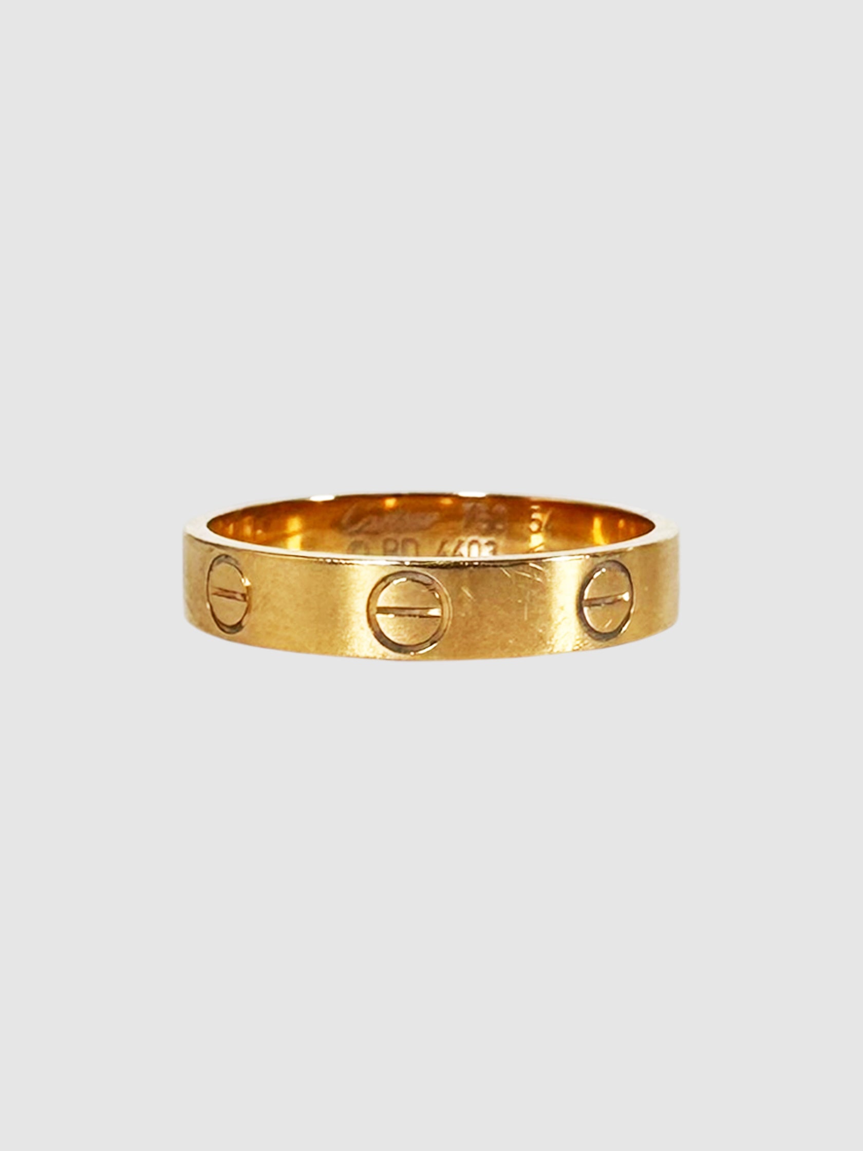18K Love Ring