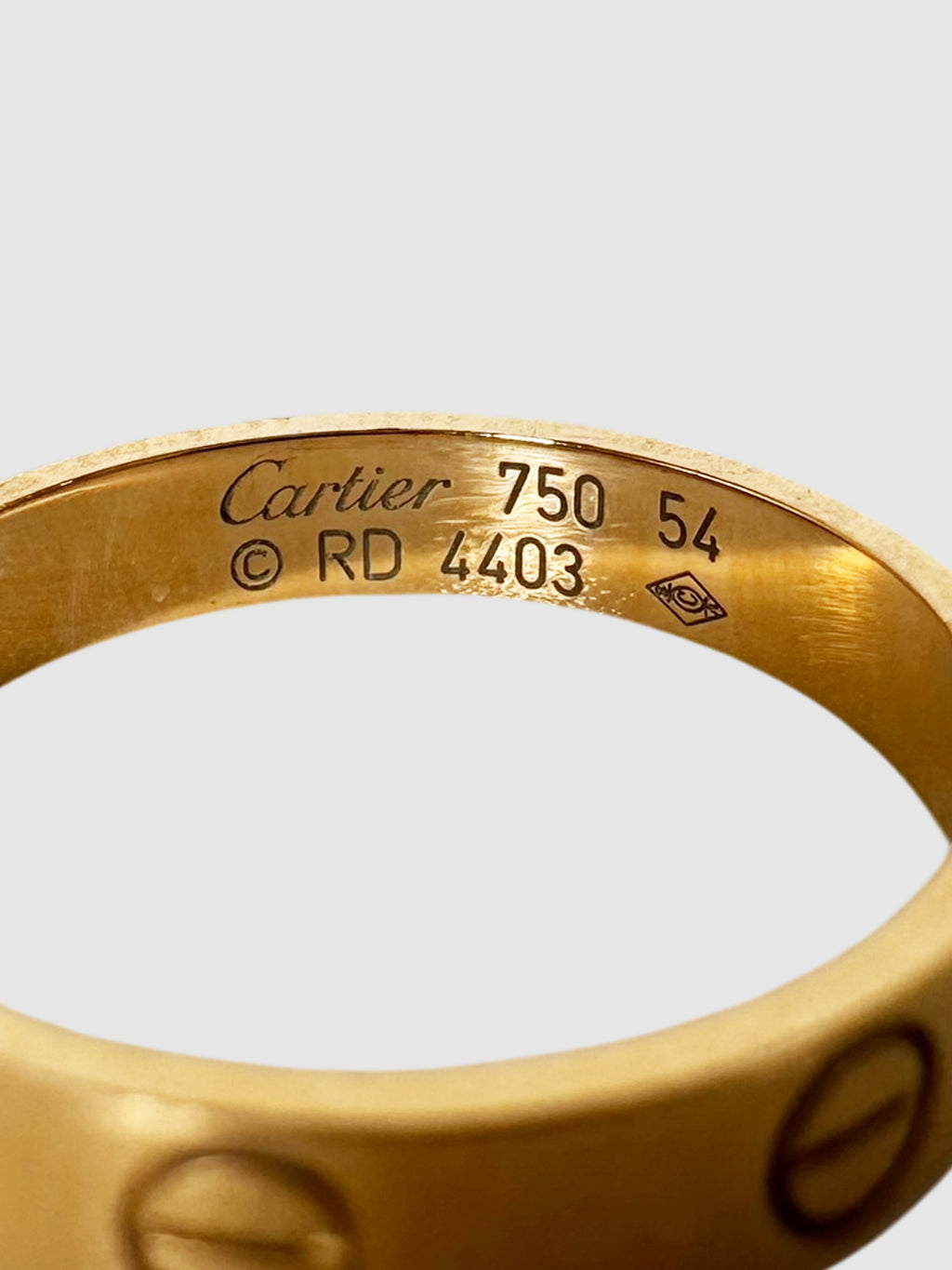 18K Love Ring