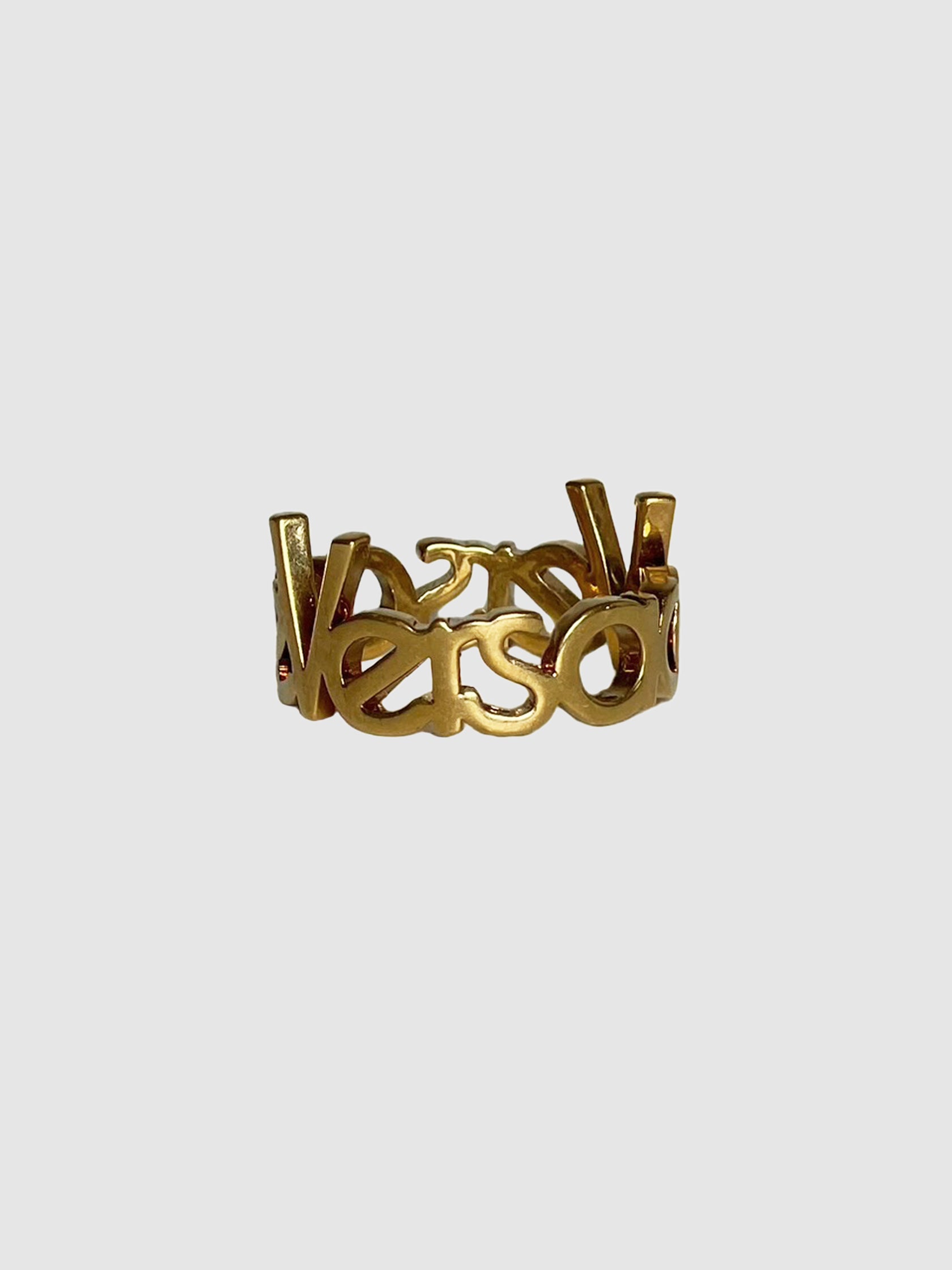 Gold Logo Ring