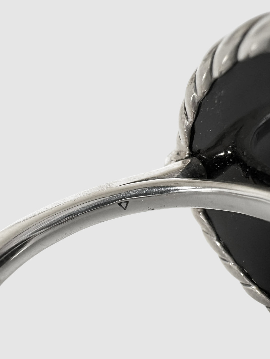 Onyx Pavé Diamond Ring