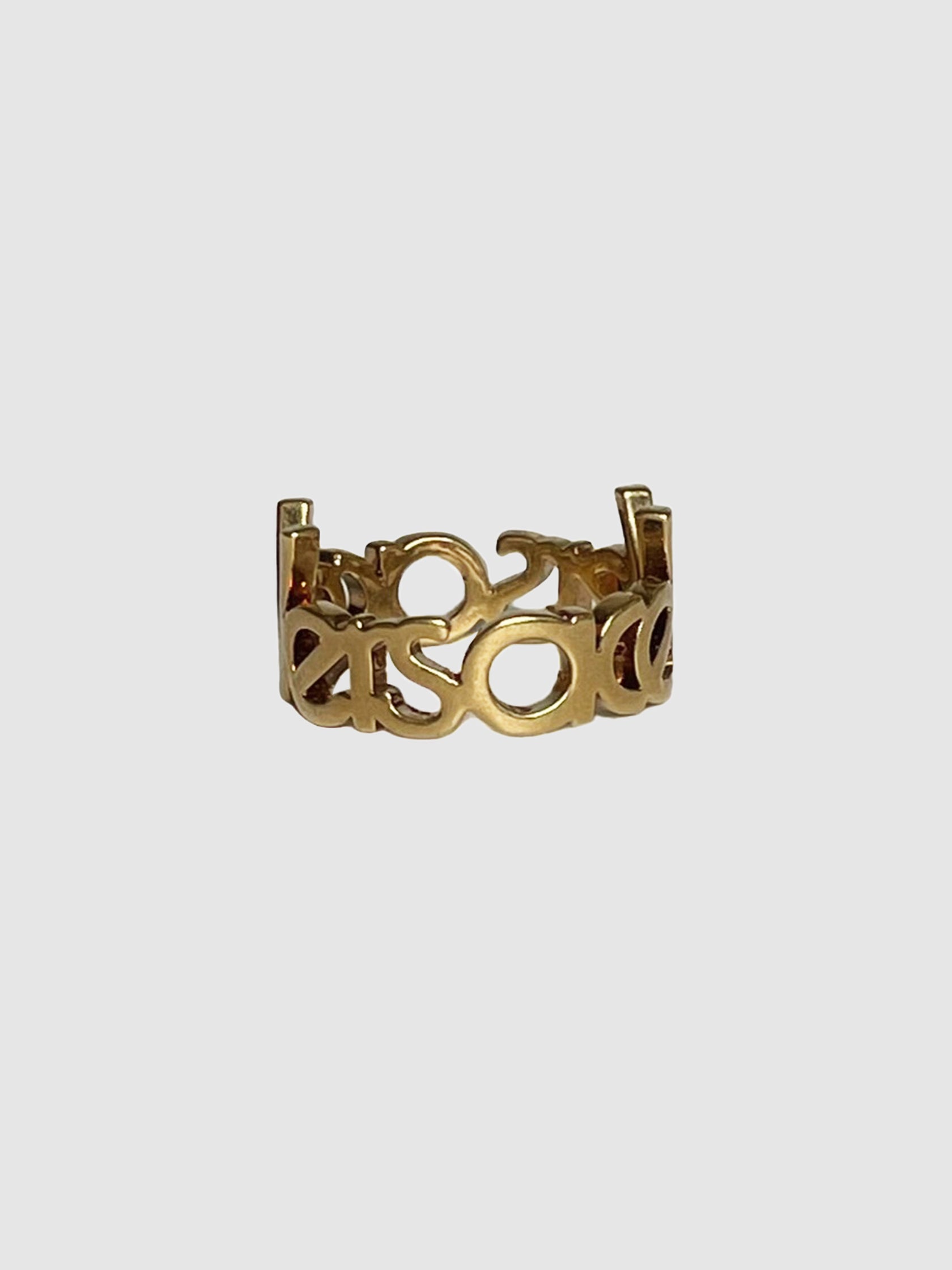 Gold Logo Ring