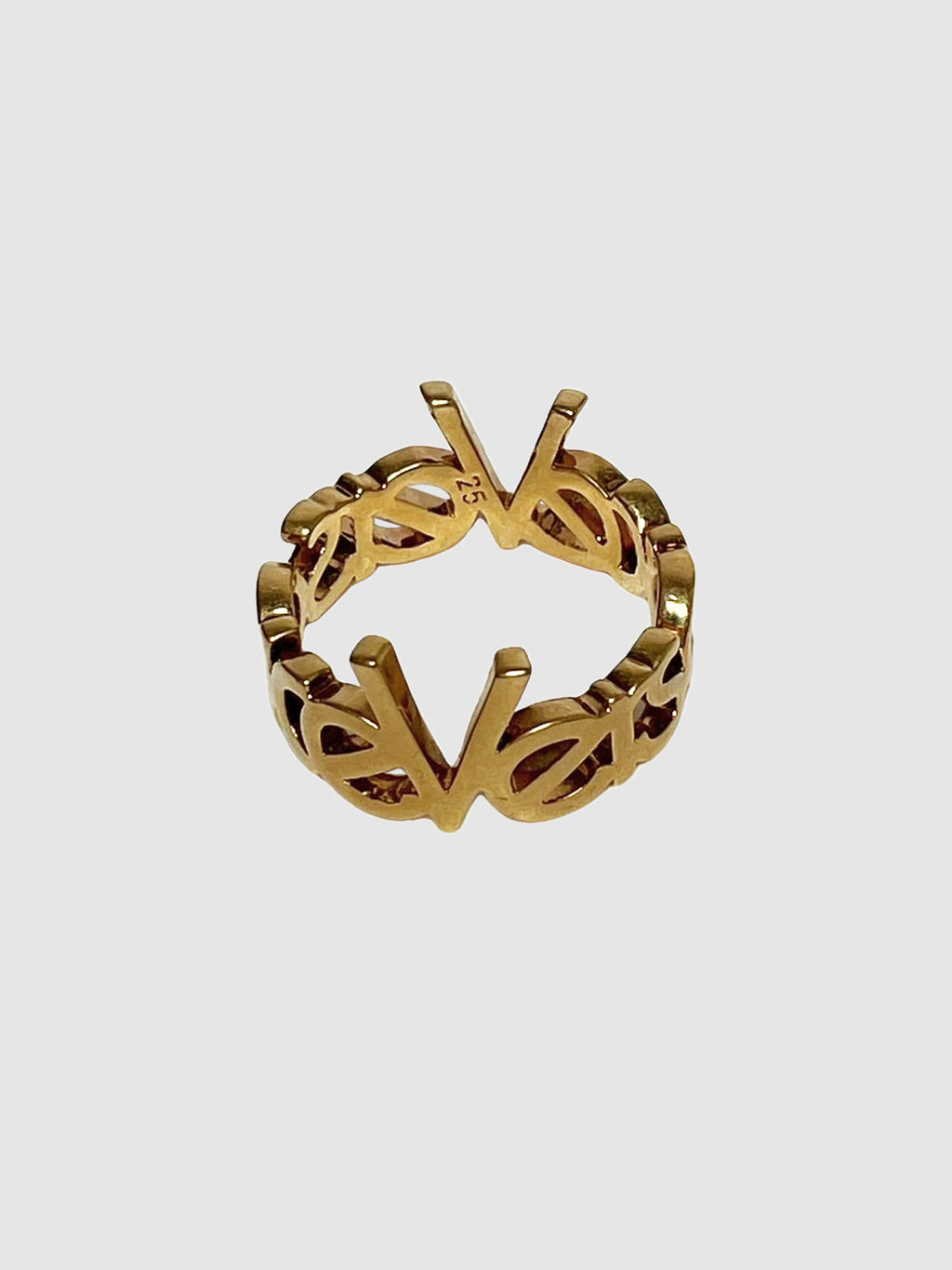 Gold Logo Ring