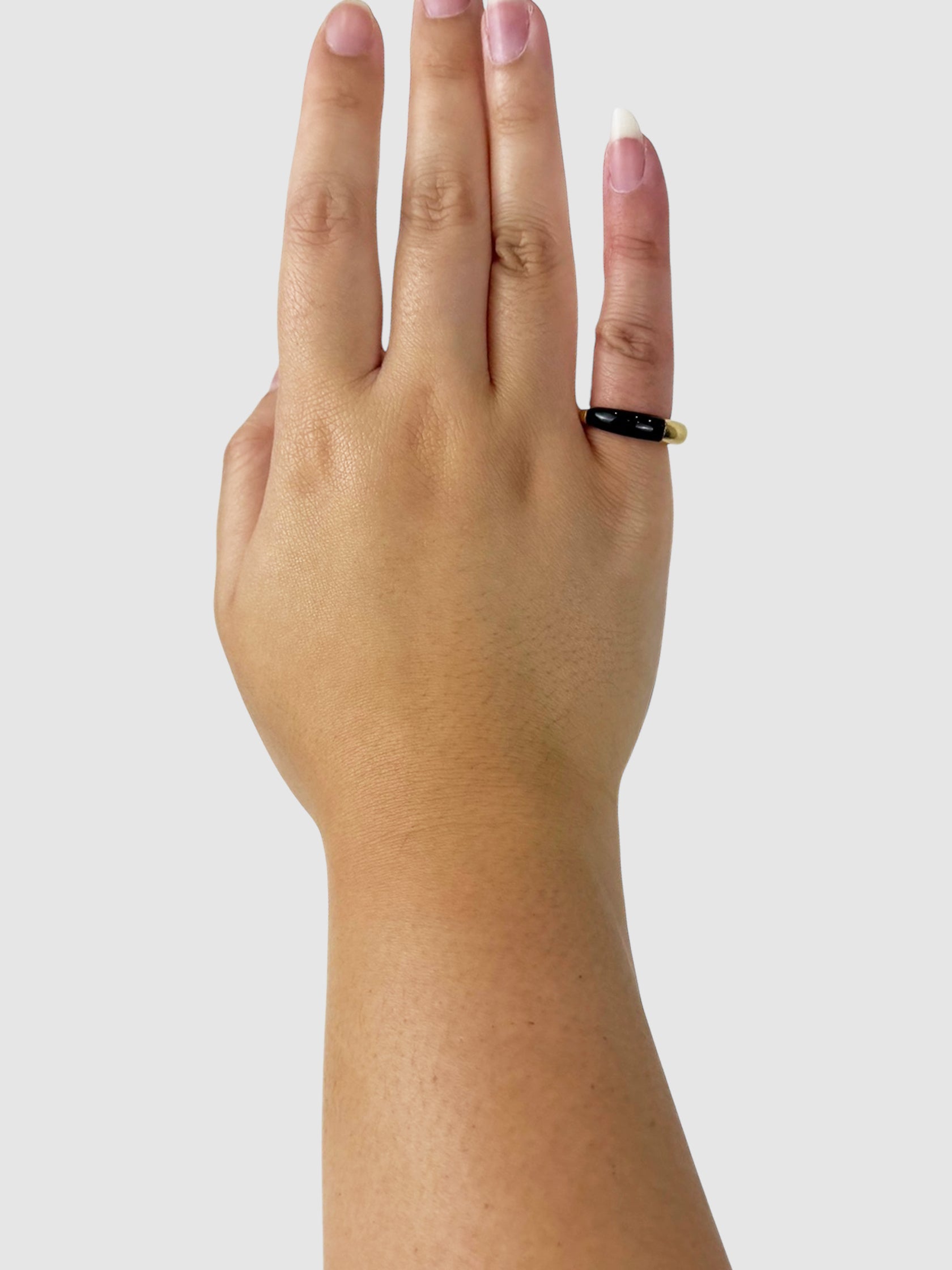 Onyx Band Ring